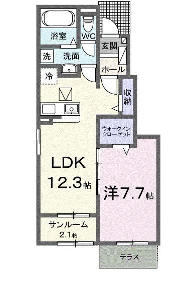 　間取り　
