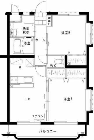 　間取り　