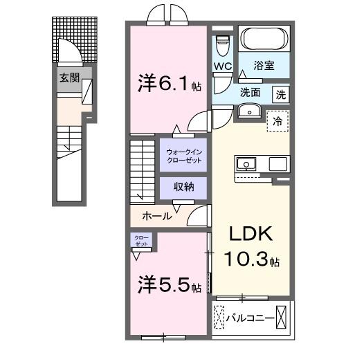 　間取り　