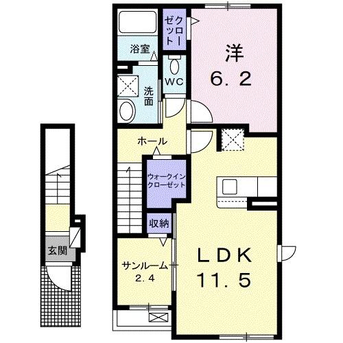 　間取り　