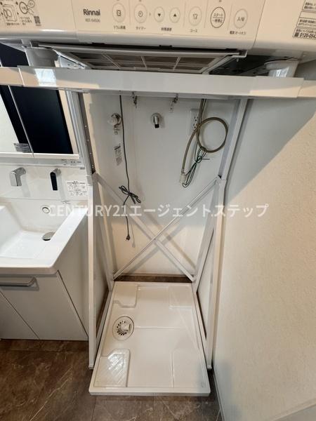 　洗面台・洗面所　室内洗濯機置場