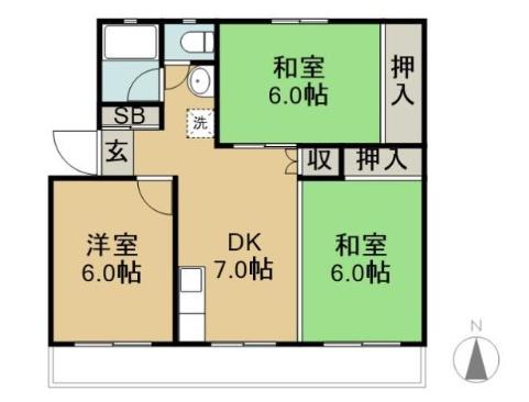 　間取り　