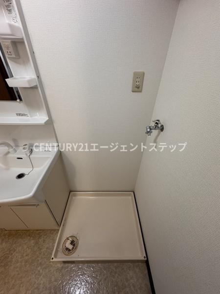 　洗面台・洗面所　室内洗濯機置場