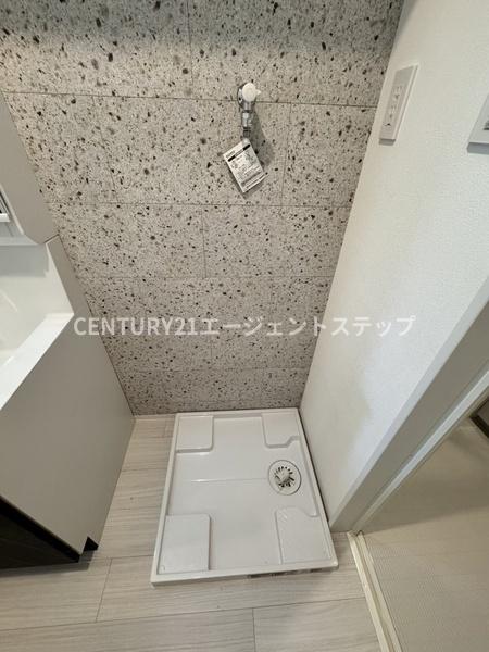 　洗面台・洗面所　室内洗濯機置場