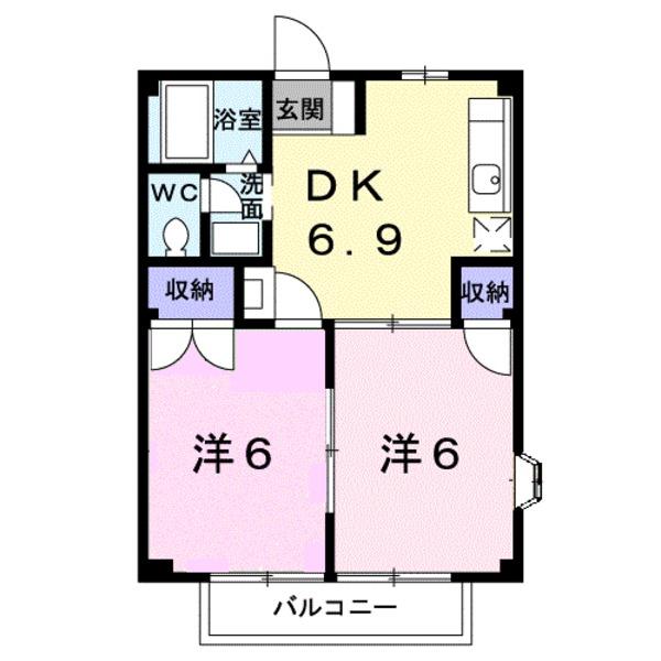 　間取り　