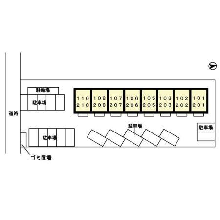 サンハイム原田　現地案内図　