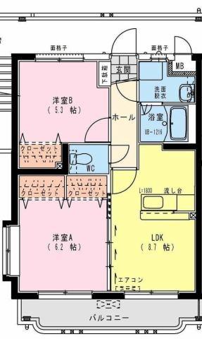 　間取り　