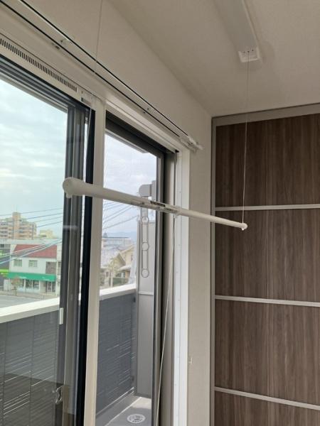 　その他設備　室内物干し
