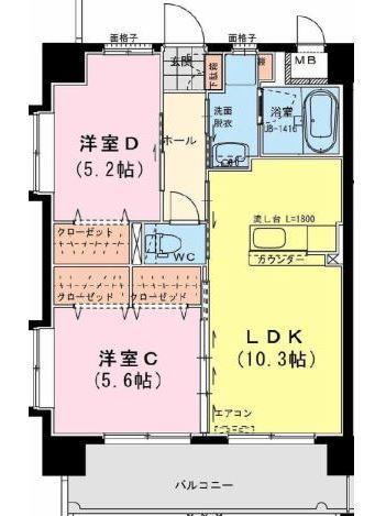 　間取り　