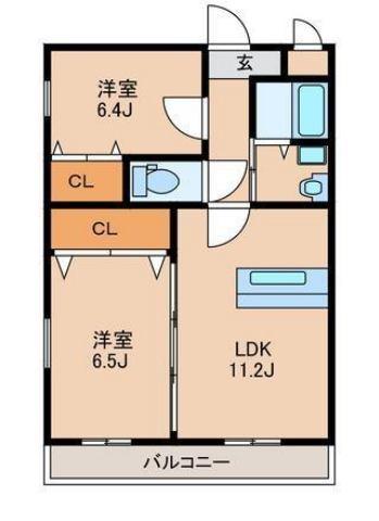 　間取り　