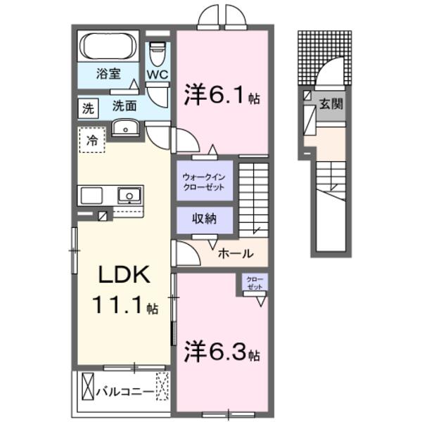 　間取り　