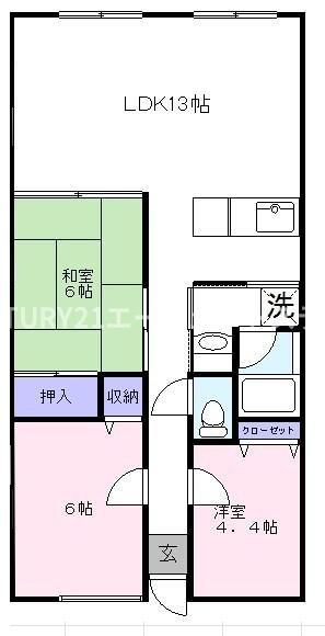 　間取り　