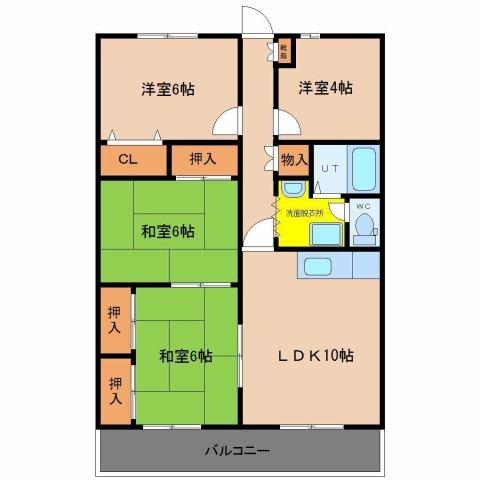 　間取り　