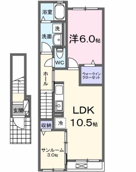 　間取り　
