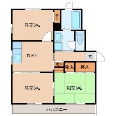 　間取り　