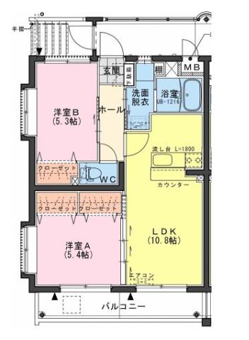 　間取り　
