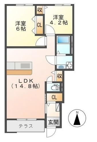 　間取り　