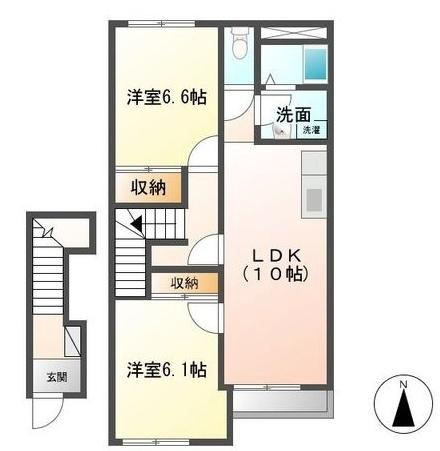 　間取り　