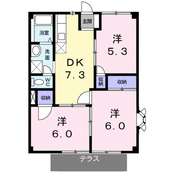 　間取り　