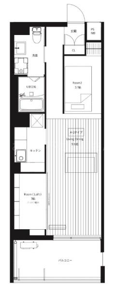 　間取り　