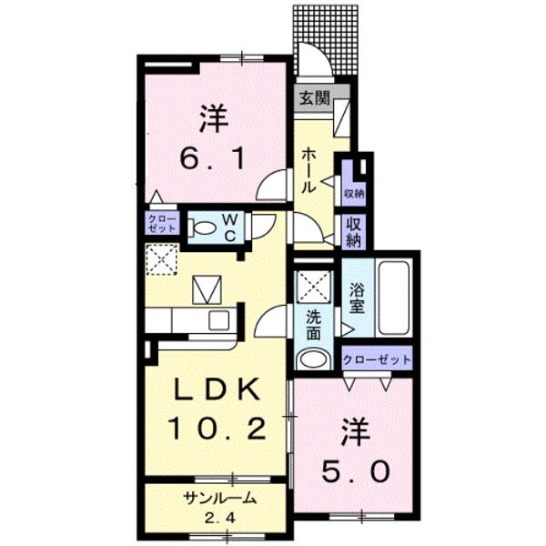 　間取り　