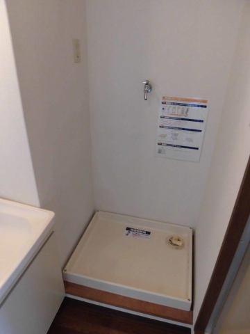 　洗面台・洗面所　室内洗濯機置場