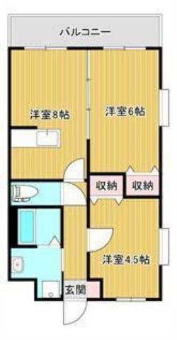 　間取り　