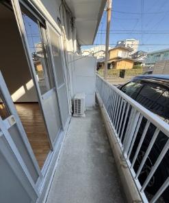 コーポモリ　バルコニー　