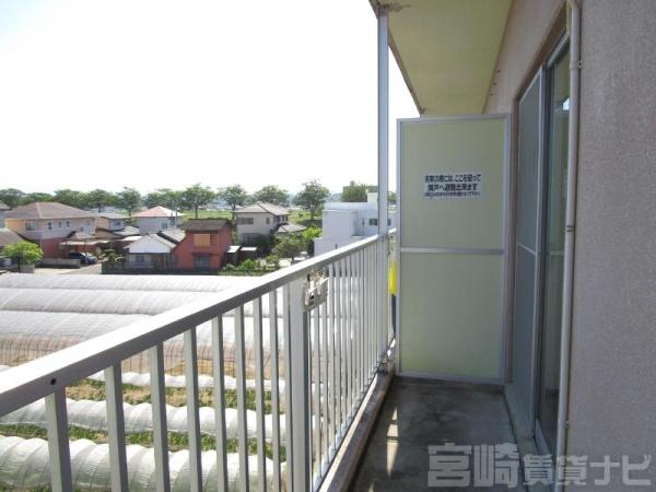 ビュークレイン1　バルコニー　