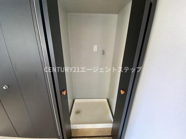 　洗面台・洗面所　室内洗濯機置場