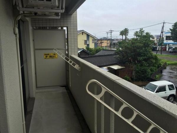 maison de perle　バルコニー　