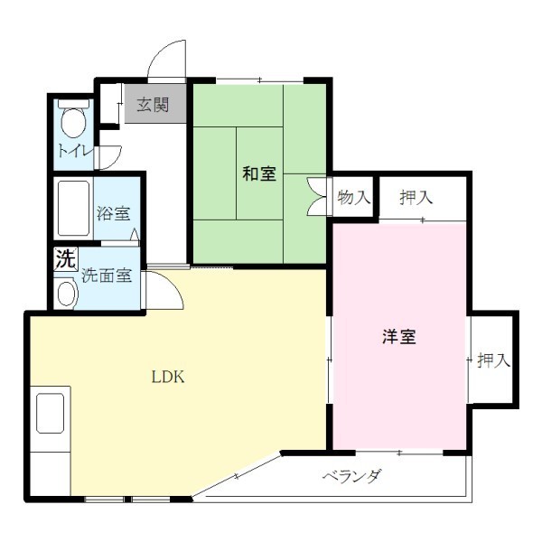 　間取り　