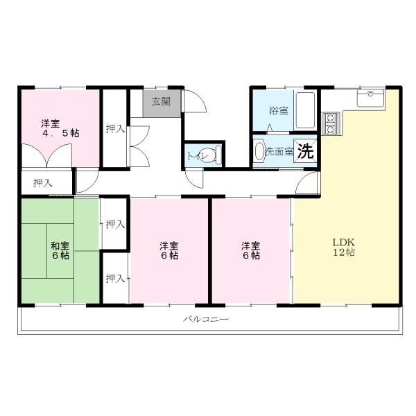 　間取り　
