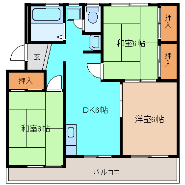 　間取り　間取図