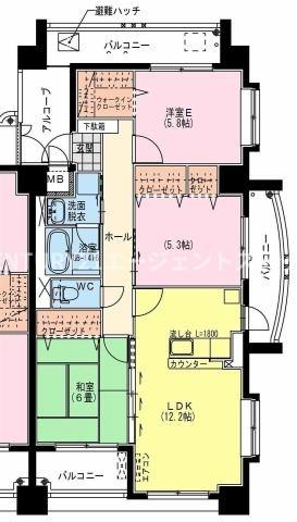 　間取り　
