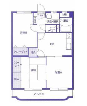 　間取り　