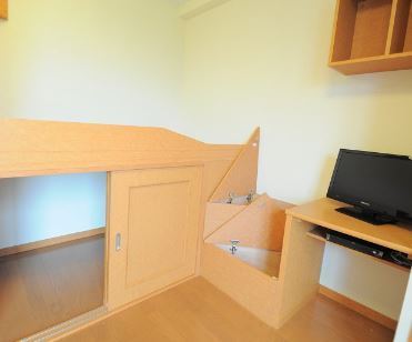 レオパレスサザン　収納　