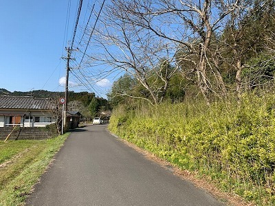 　前面道路含む現地写真　