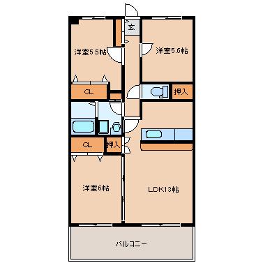 　間取り　間取図