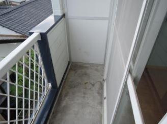 ブルージュハイム　バルコニー　