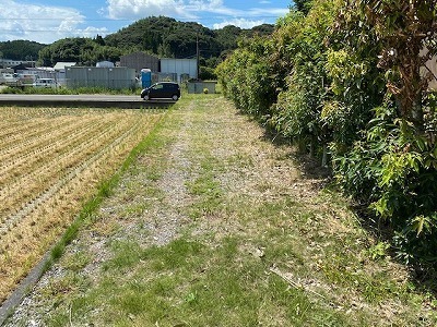 　前面道路含む現地写真　