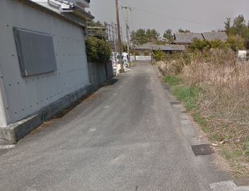 　前面道路含む現地写真　