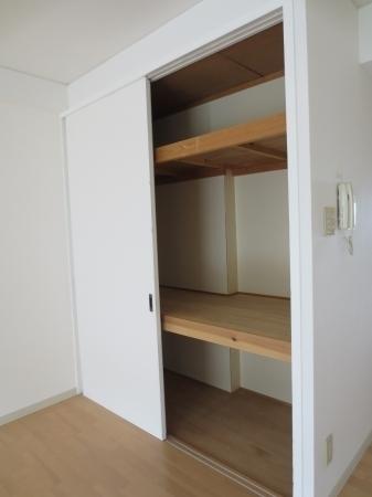 ダブルドアズ　収納　