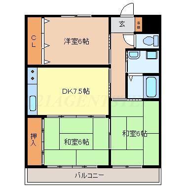 　間取り　