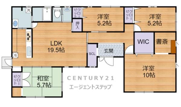 　間取り　