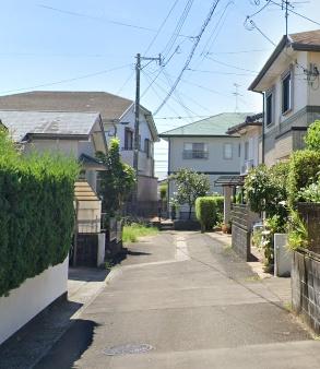　前面道路含む現地写真　