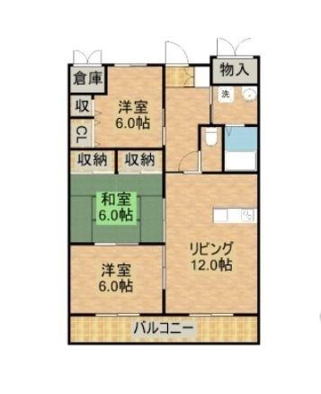 　間取り　