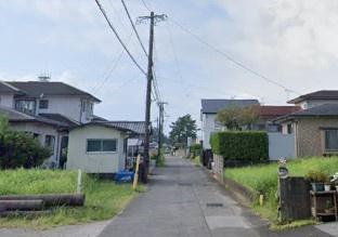 　前面道路含む現地写真　