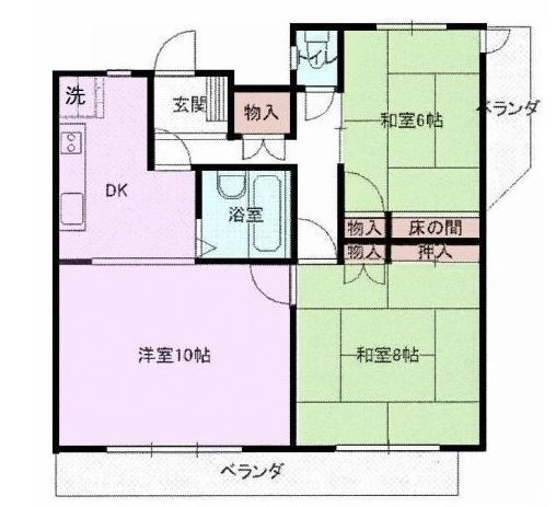 　間取り　