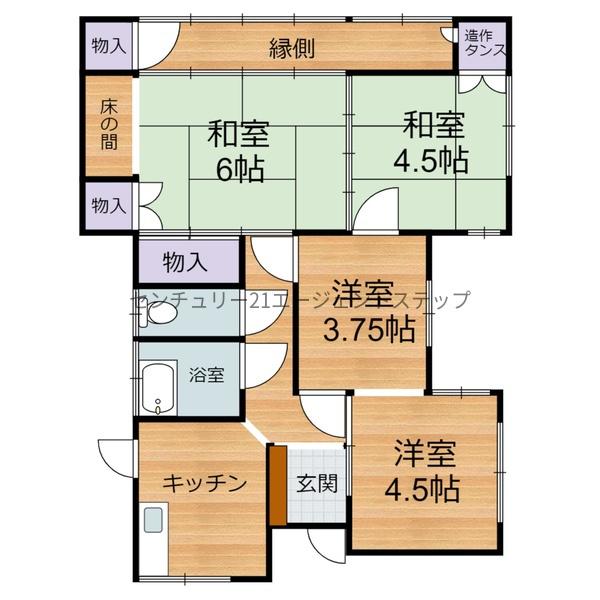 　間取り　